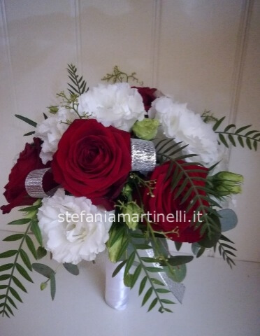 Bouquet per nozze d&acute; argento