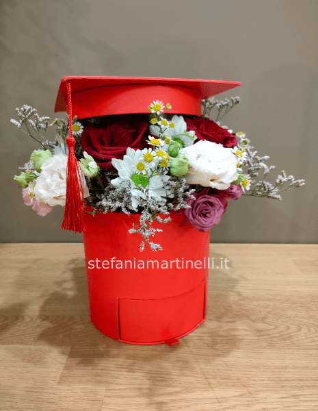 flower box per laurea